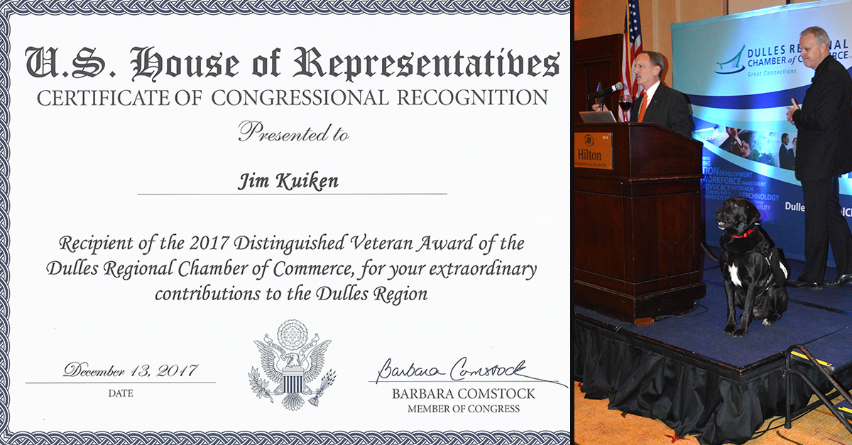 Kuiken Distinguished Veteran Award